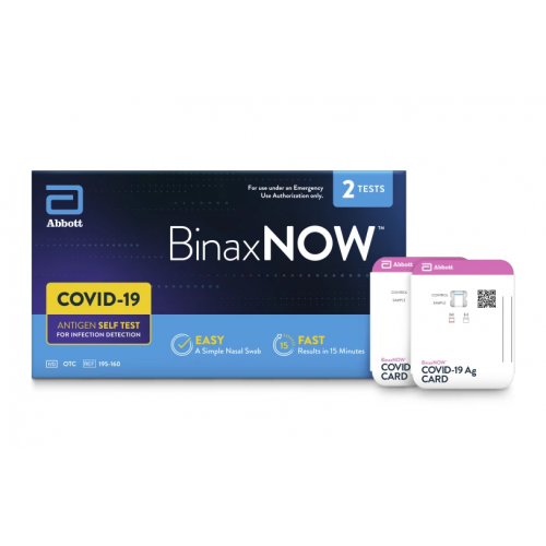 BinaxNOW Covid-19 Antigen Self Test